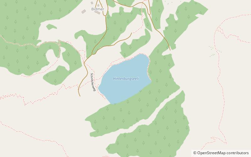 Hinterburgsee location map