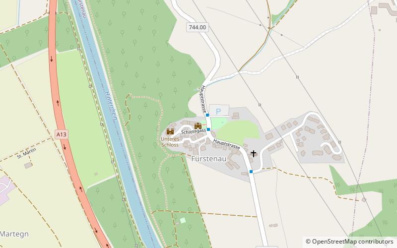 Schloss Schauenstein location map
