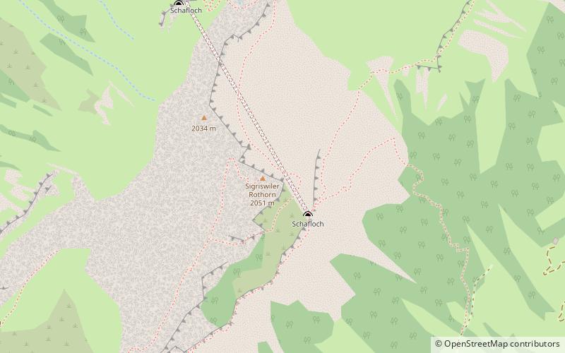 Sigriswiler Rothorn location map