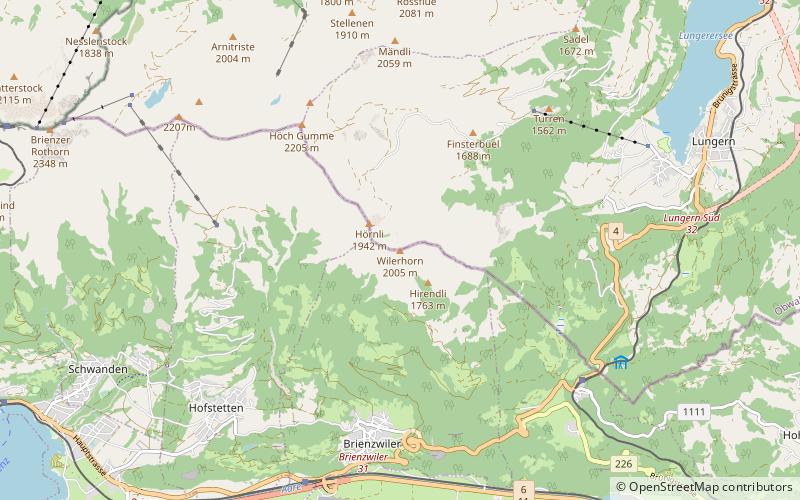 wilerhorn location map