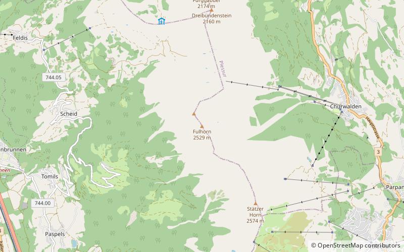 fulhorn lenzerheide location map