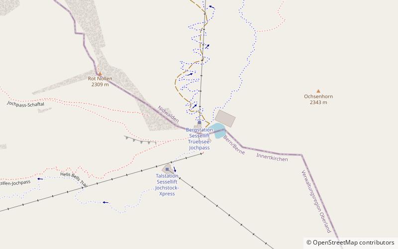 Jochpass location map