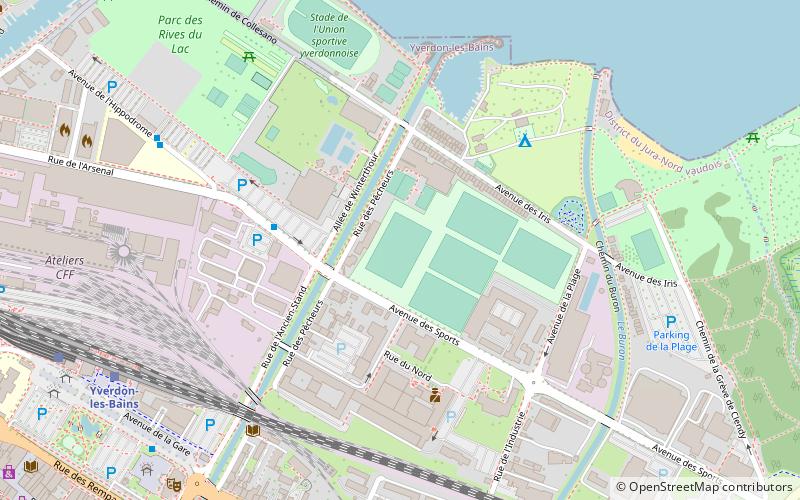 Stadion Miejski location map