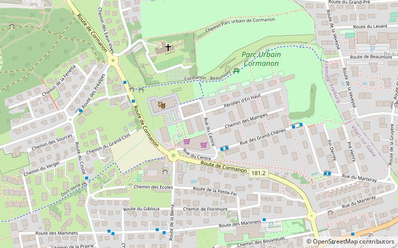 Cormanon Centre location map