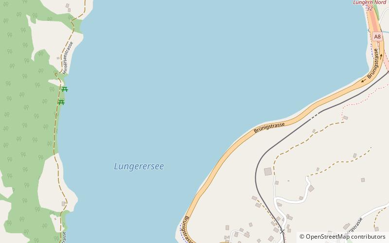 Lac de Lungern location map