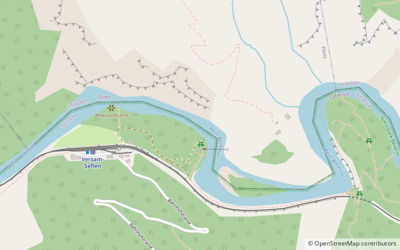 Ruinaulta location map