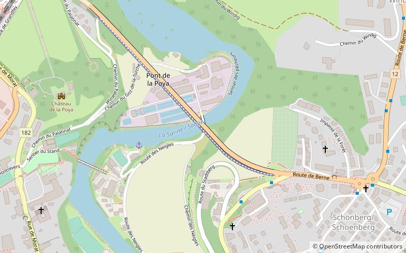 Poya Bridge location map