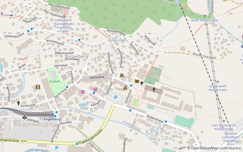 Talmuseum Engelberg location map