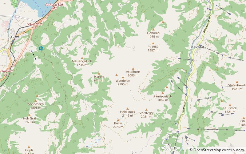wandelen location map