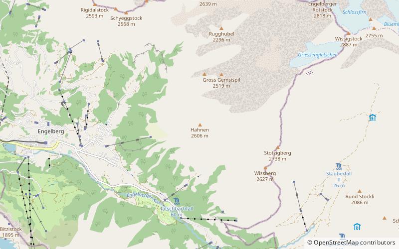 Hahnen location map