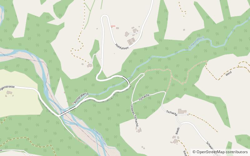 Schwandbach Bridge location map