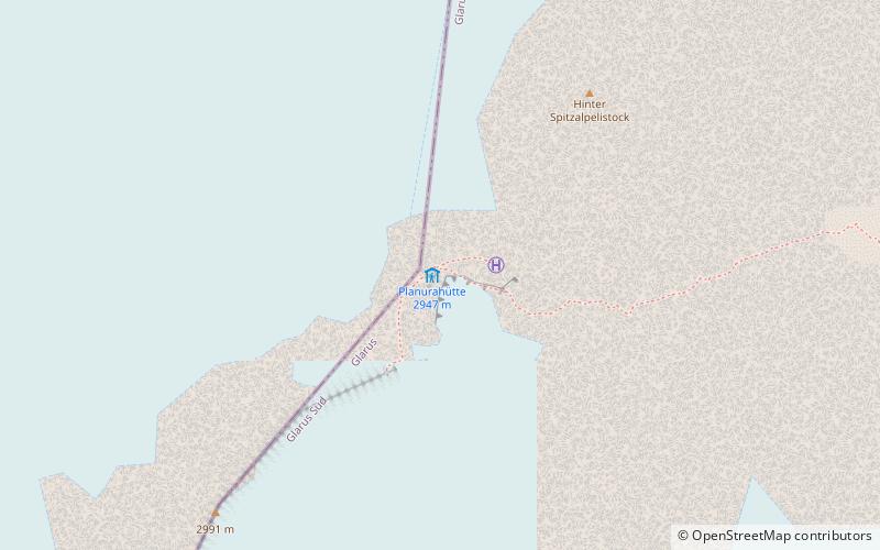 Planura Hut location map