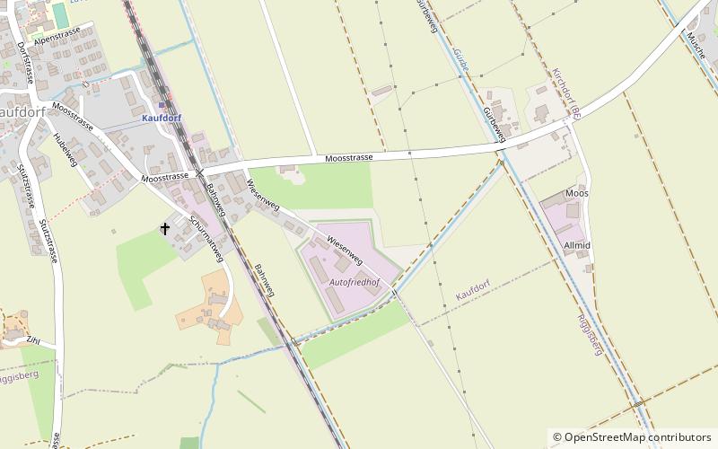 Gürbetal location map