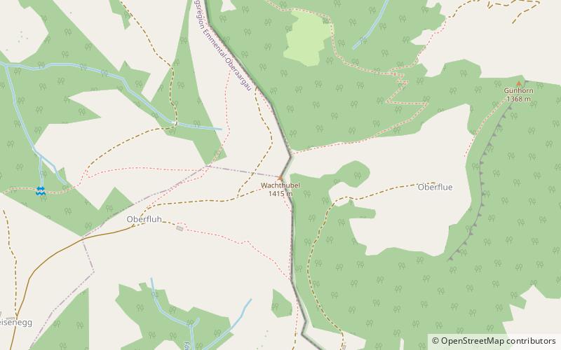 Wachthubel location map