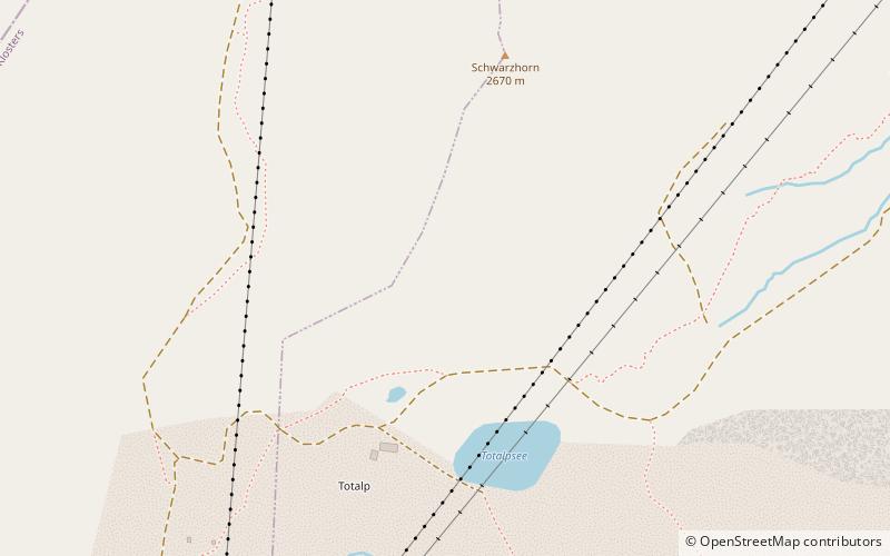 Parsenn location map