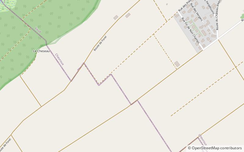 Chevroux location map