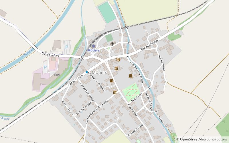 Ivernois Castle location map