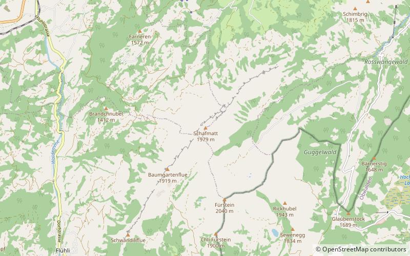 schafmatt entlebuch location map