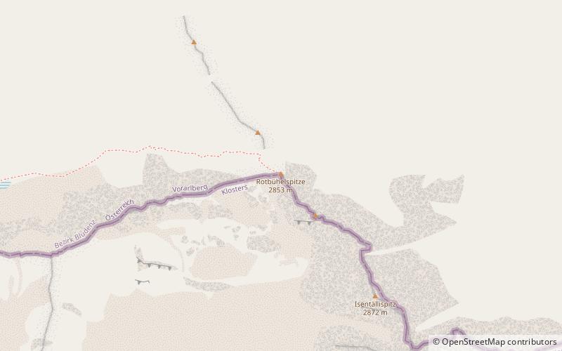 Rotbüelspitz location map