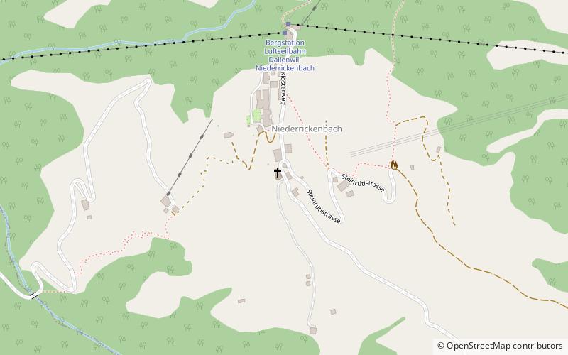 Maria Rickenbach Monastery location map