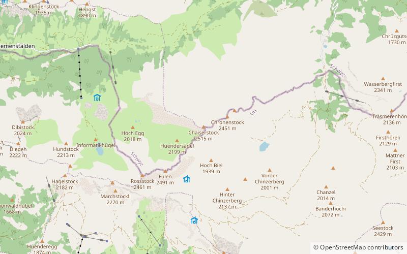 Chaiserstock location map