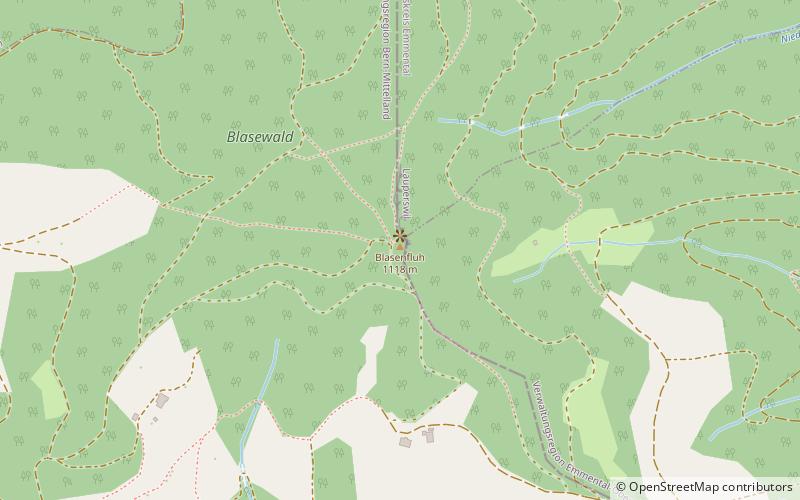 blasenflue location map