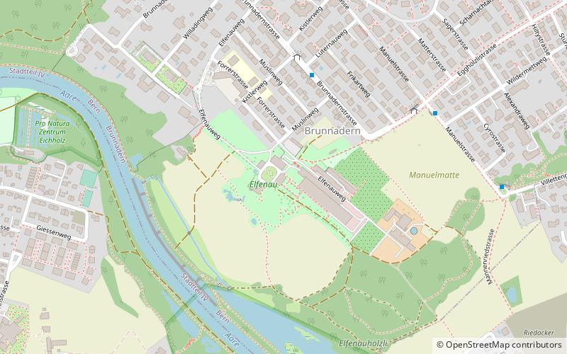 elfenau park berne location map