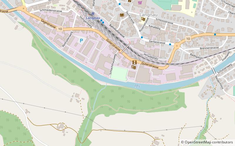 Ilfishalle location map