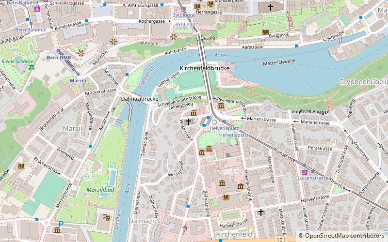 Yehudi Menuhin Forum Bern location map
