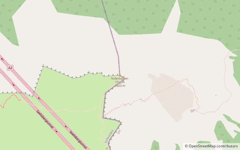 Niederbauen Kulm location map
