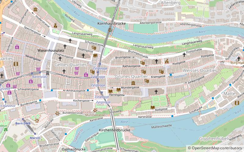 Zähringerbrunnen location map