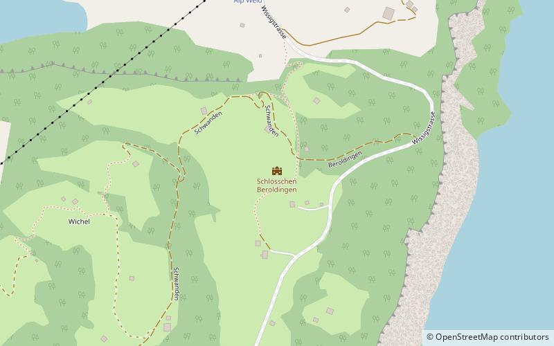 Schlösschen Beroldingen location map