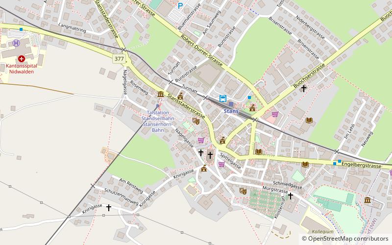 Chäslager Stans location map