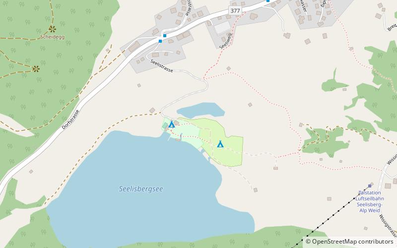 Seelisbergsee location map
