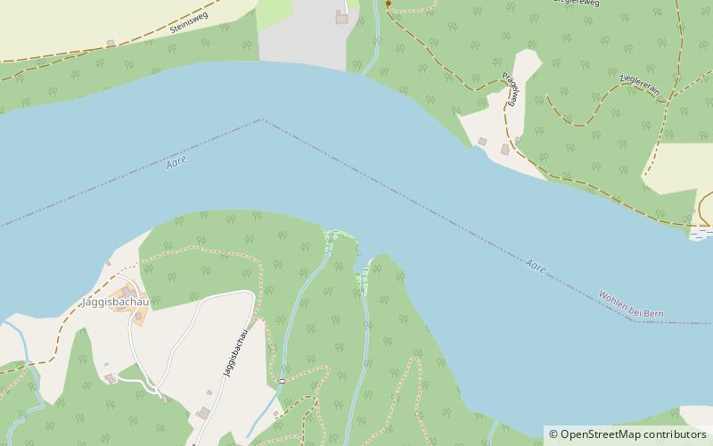 Lake Wohlen location map
