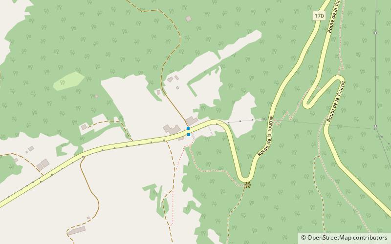 La Tourne location map