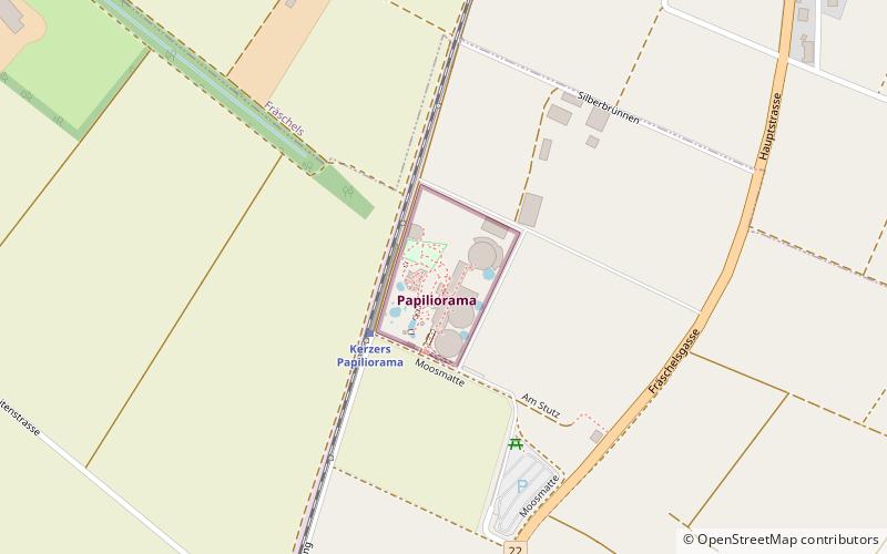 Papiliorama location map