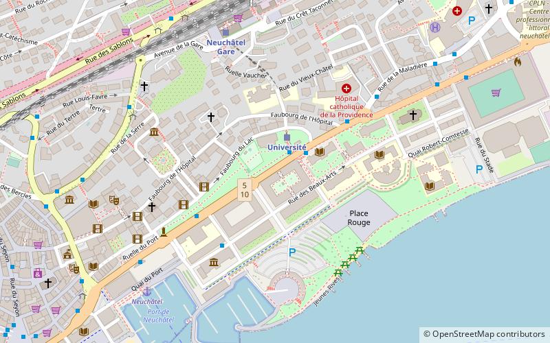 Musée d’Art et d’Histoire de Neuchâtel location map