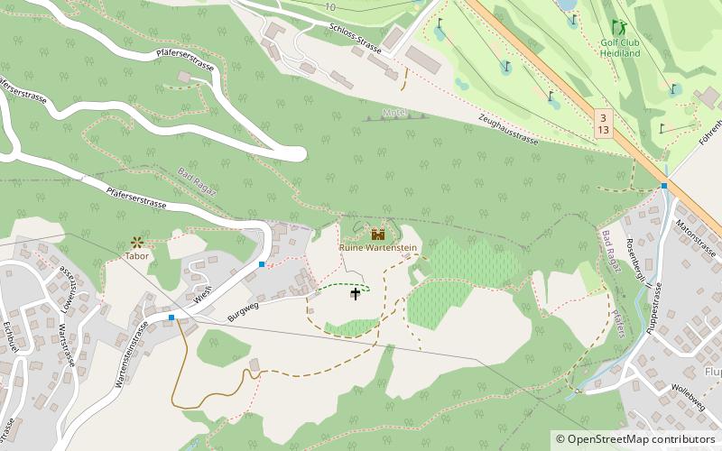 Wartenstein Castle location map