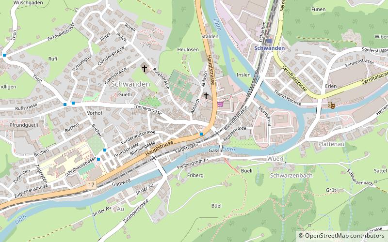 Glarus Süd location map