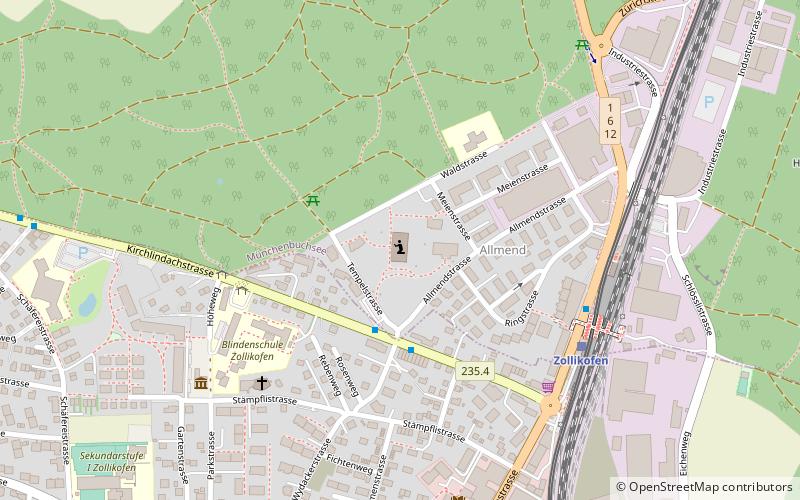 Templo de Berna location map