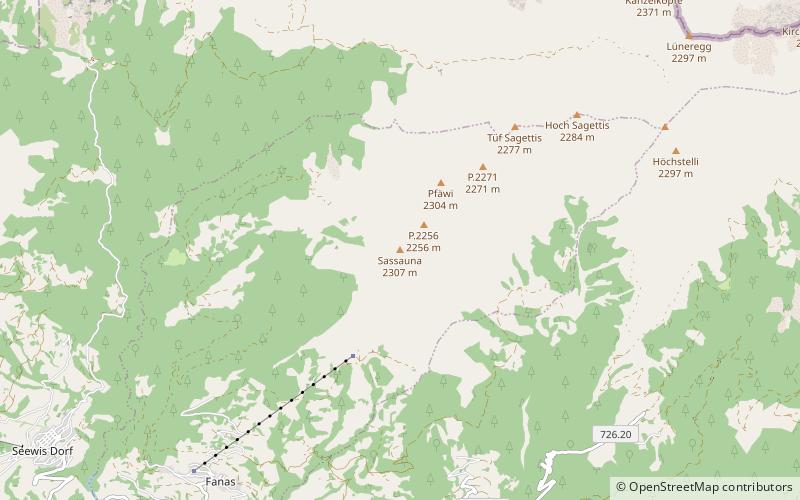 sassauna location map