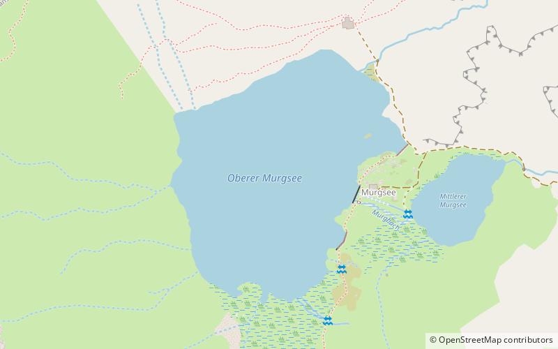 Oberer Murgsee location map