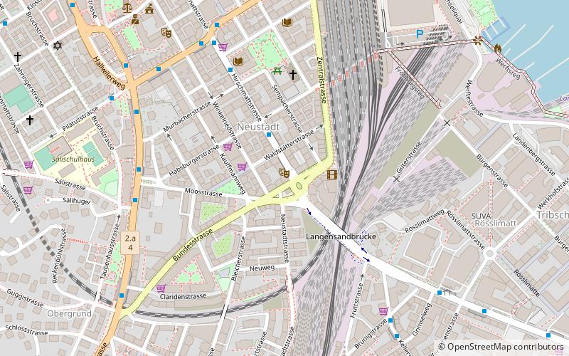 Kleintheater location map