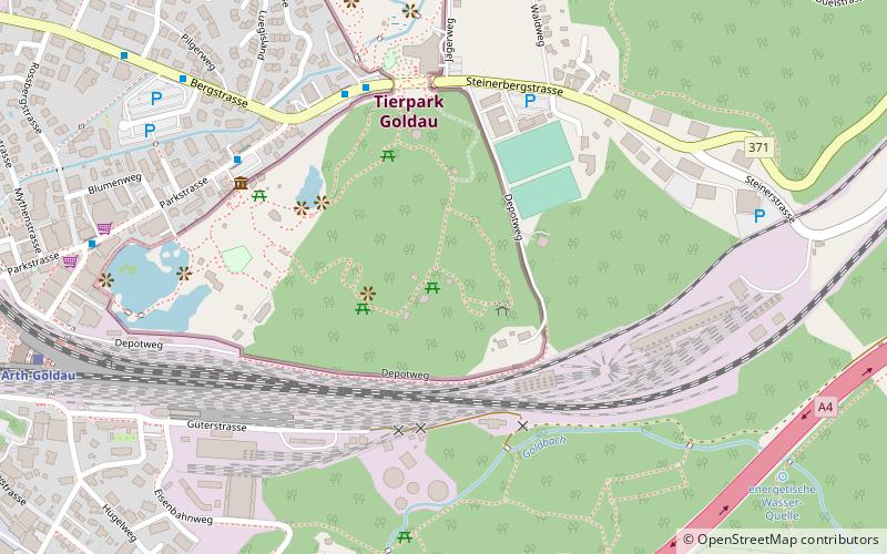 Tierparkturm location map