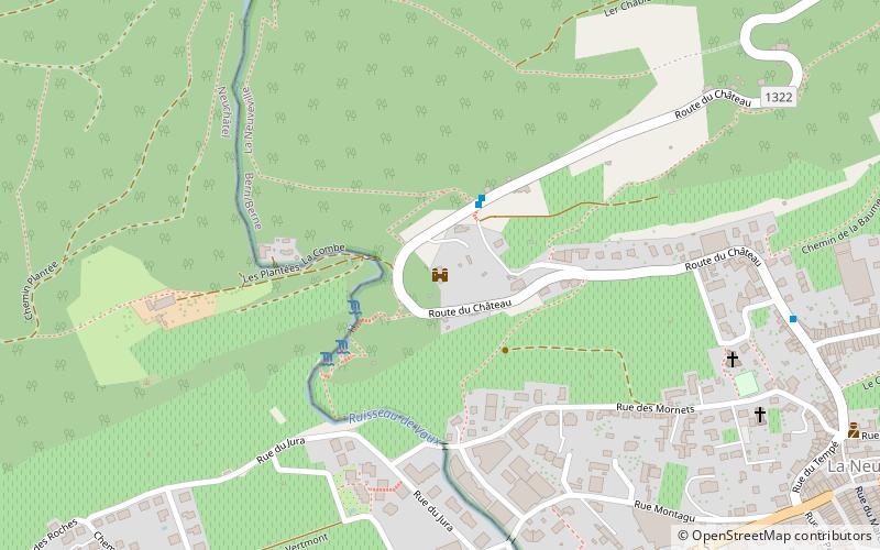 Burg Schlossberg location map
