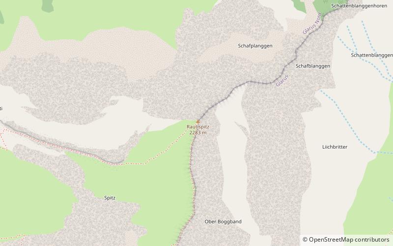 Rautispitz location map
