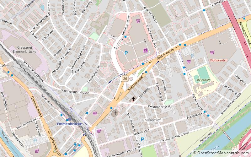 seetalstrasse lucerna location map