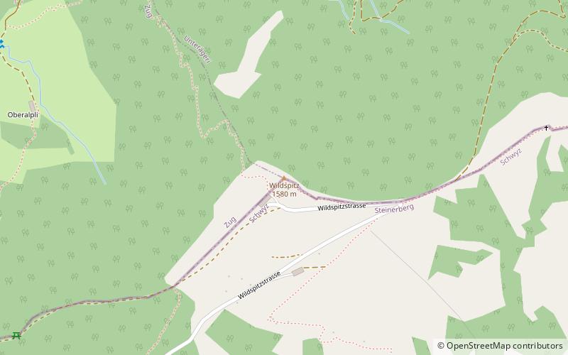 Wildspitz location map