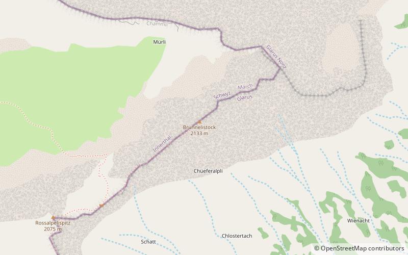 Brünnelistock location map